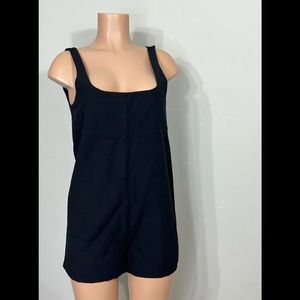 Zara black romper size small